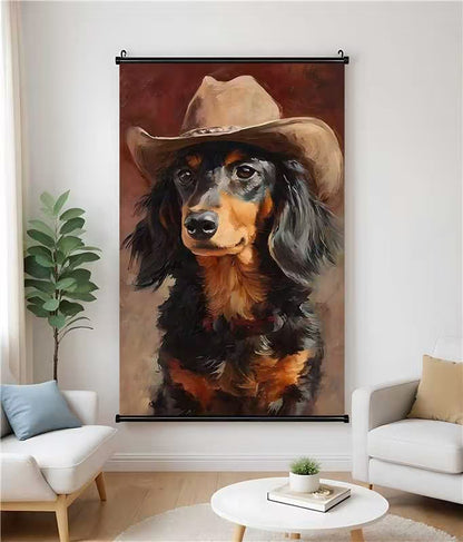 Oil Canvas Wall Scroll – Bring Elegance and Art to Any Room| Liberty Signs #G0091