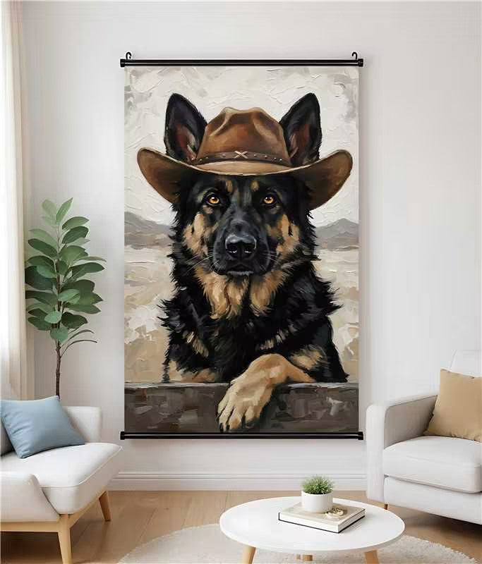 Oil Canvas Wall Scroll – Bring Elegance and Art to Any Room| Liberty Signs #G0105