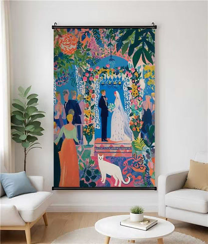 Oil Canvas Wall Scroll – Bring Elegance and Art to Any Room| Liberty Signs #G0107