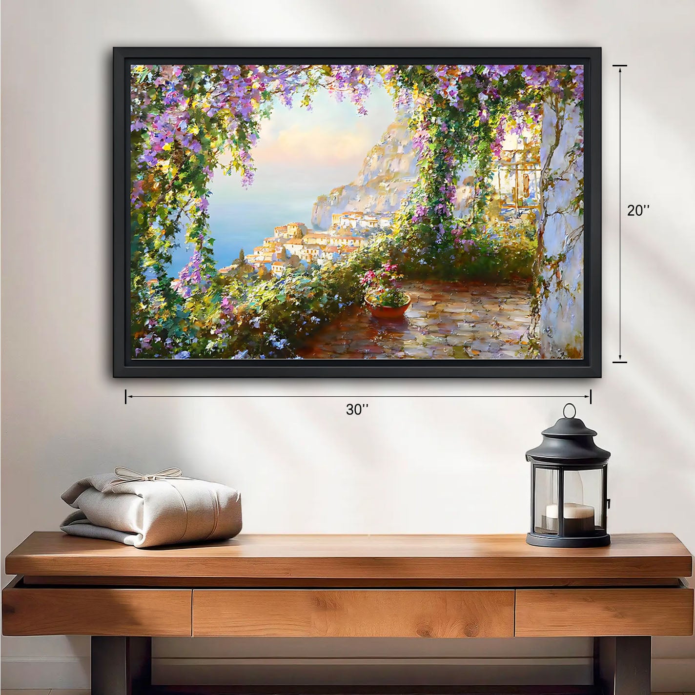 Oil Painting Landscape Art -  Canvas Wall Art - Landscape Design Living Room Decor | Liberty Signs #HZ003