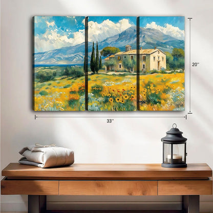 Oil Painting Landscape Art -  Canvas Wall Art - Landscape Design Living Room Decor |  Liberty Signs #HZ006