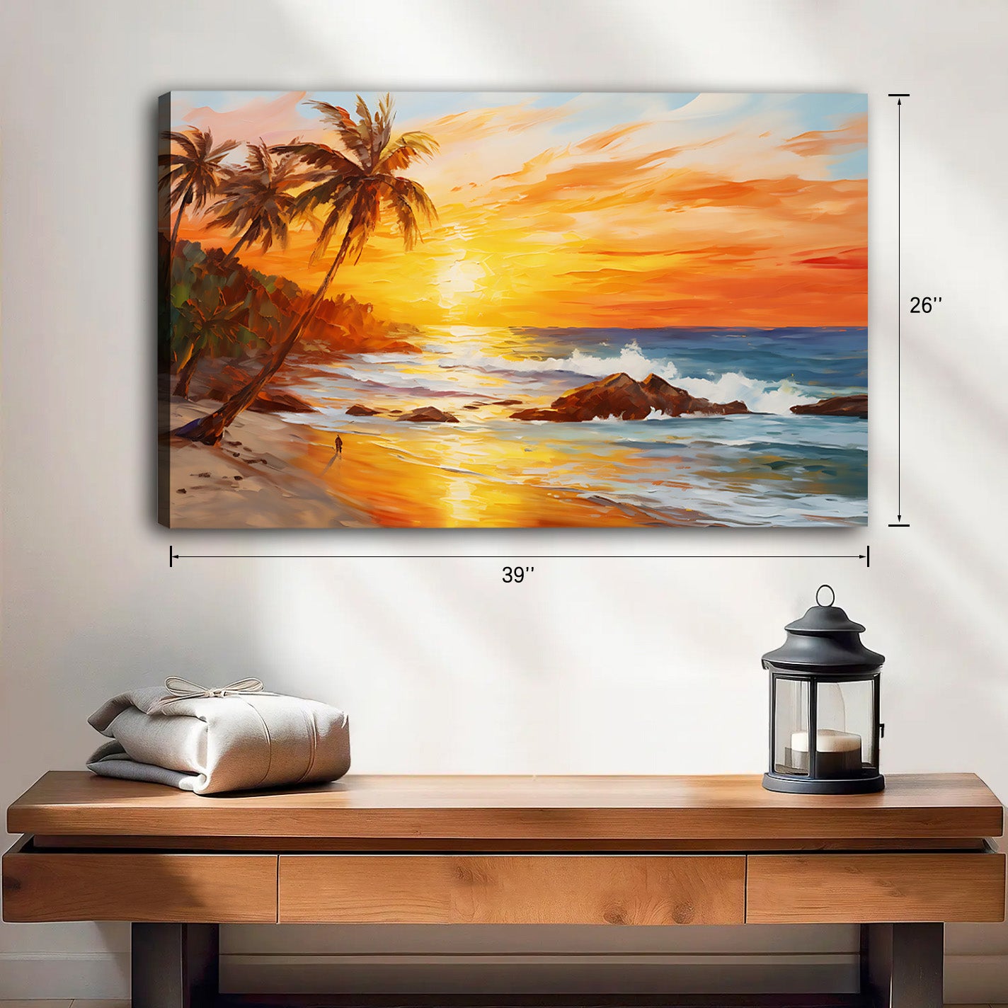 Oil Painting Landscape Art -  Canvas Wall Art - Landscape Design Living Room Decor| Liberty Signs  #HZ008