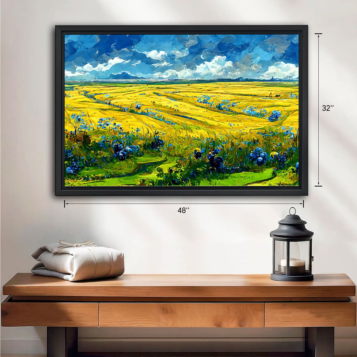 Oil Painting Landscape Art -  Canvas Wall Art - Landscape Design Living Room Decor |Liberty Signs #HZ004