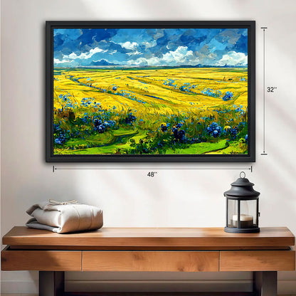 Oil Painting Landscape Art -  Canvas Wall Art - Landscape Design Living Room Decor |Liberty Signs #HZ004