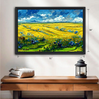 Oil Painting Landscape Art -  Canvas Wall Art - Landscape Design Living Room Decor |Liberty Signs #HZ004