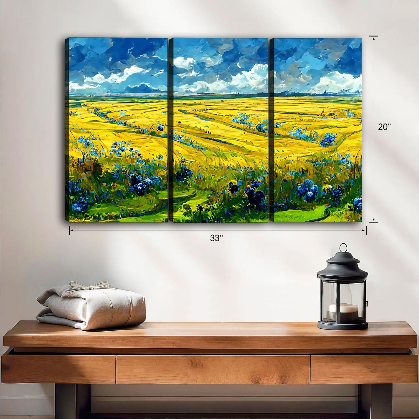 Oil Painting Landscape Art -  Canvas Wall Art - Landscape Design Living Room Decor |Liberty Signs #HZ004