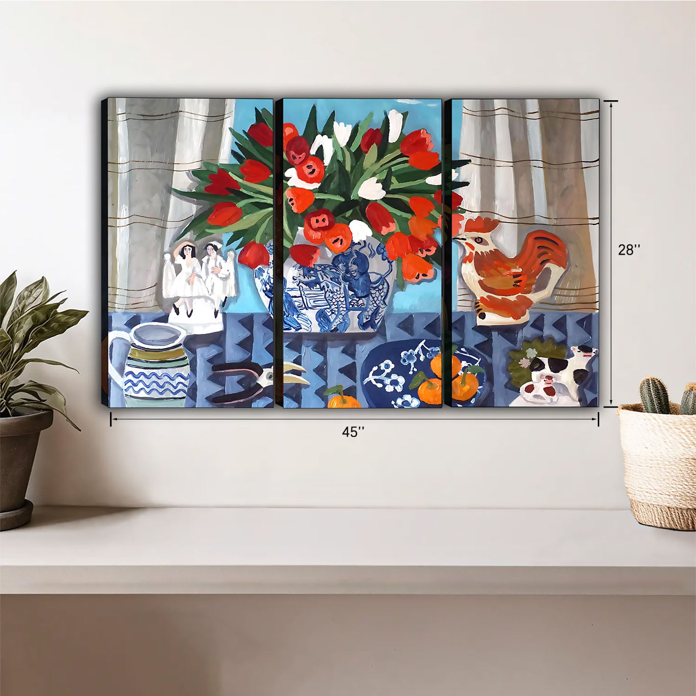 Oil Painting Landscape Art -  Canvas Wall Art - Landscape Design Living Room Decor| Liberty Signs  #HZ024