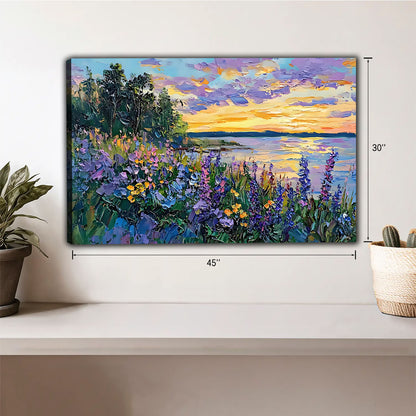 Oil Painting Landscape Art -  Canvas Wall Art - Landscape Design Living Room Decor| Liberty Signs  #HZ025