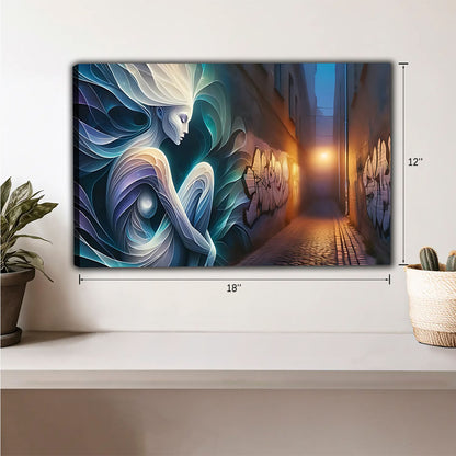 Neutral Abstract Framed Wall Art - Minimalist Line Art for Office or Studio Liberty Signs#HZ028