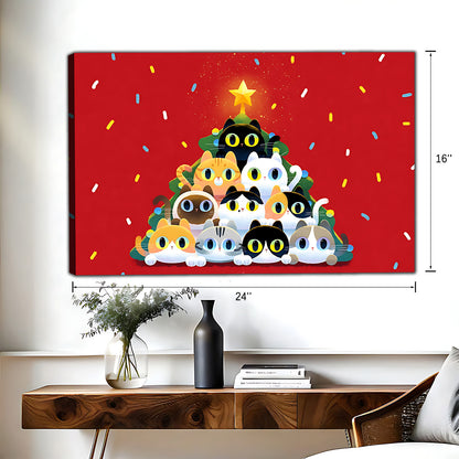 Christmas Wall Art – Festive Canvas Decor for Holiday Homes | Liberty Signs #HZ043