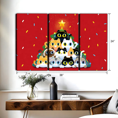 Christmas Wall Art – Festive Canvas Decor for Holiday Homes | Liberty Signs #HZ043
