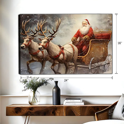 Christmas Wall Art – Festive Canvas Decor for Holiday Homes | Liberty Signs #HZ045