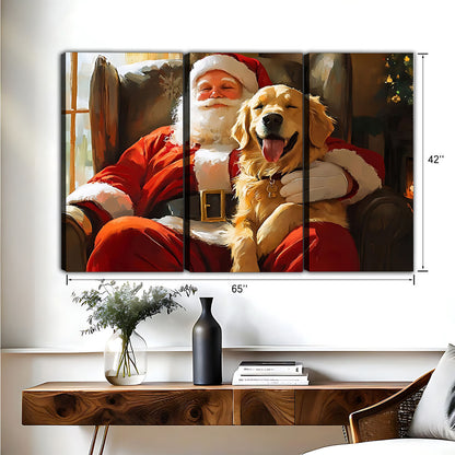 Funny Dog Art - Canvas Wall Art - Abstract Funny Living Room Decor| Liberty Signs #HZ062