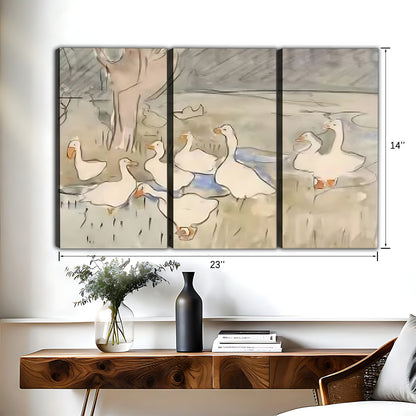 Neutral Abstract Framed Wall Art – Minimalist Line Art for Office or Studio | Liberty Signs #HZ082