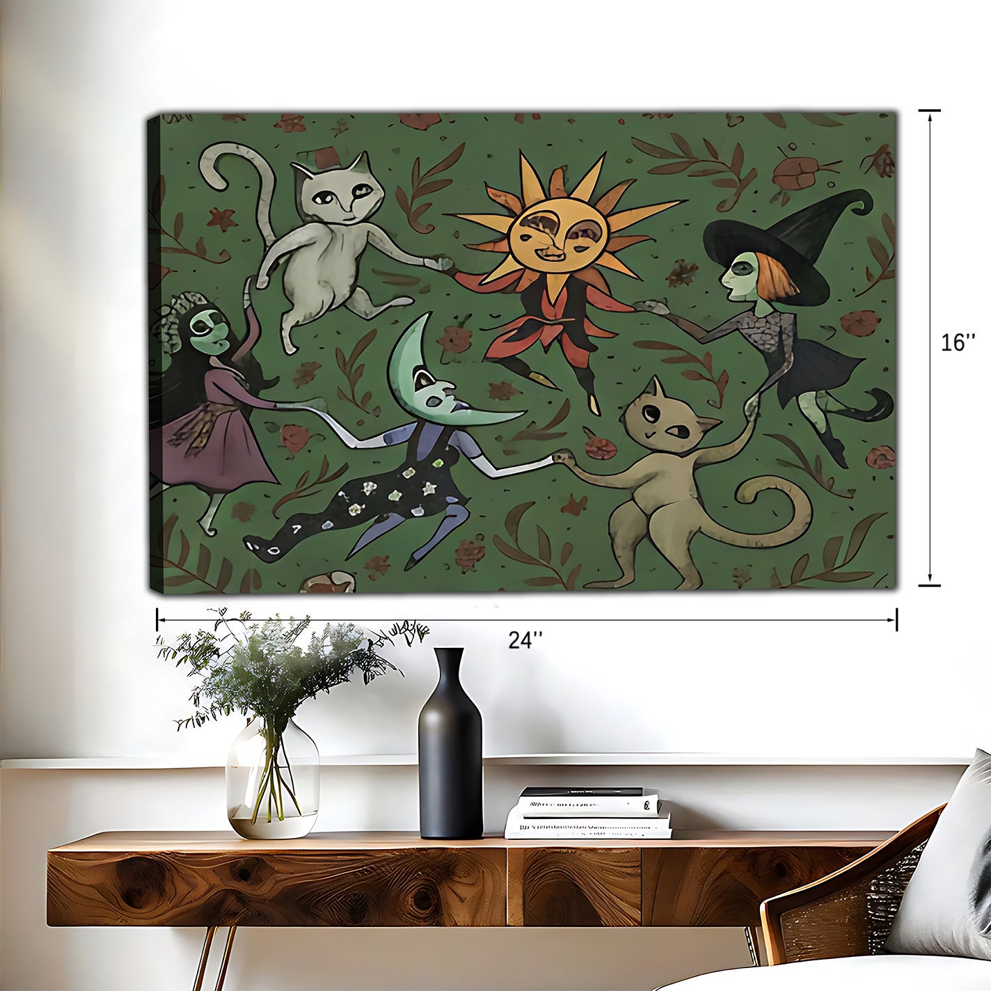 Neutral Abstract Framed Wall Art – Minimalist Line Art for Office or Studio | Liberty Signs #HZ085