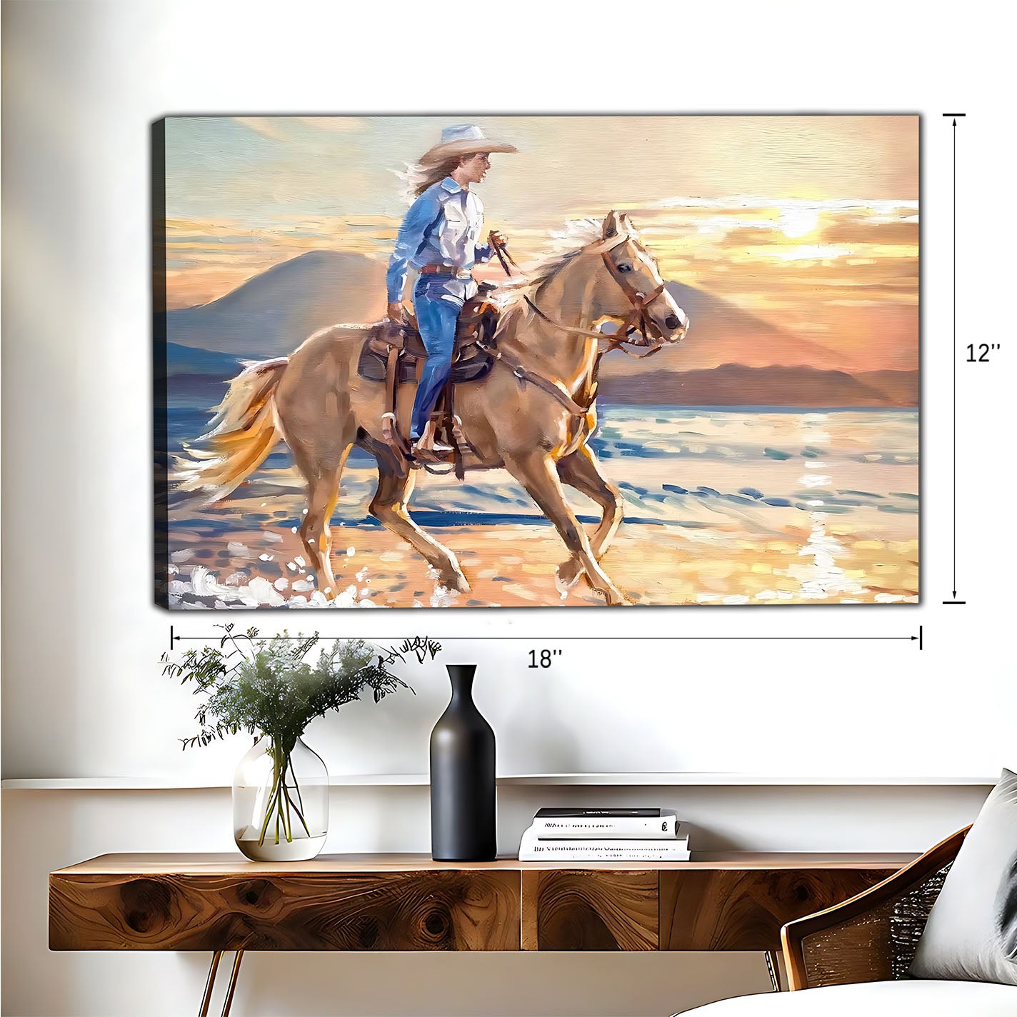 Neutral Abstract Framed Wall Art – Minimalist Line Art for Office or Studio | Liberty Signs #HZ089