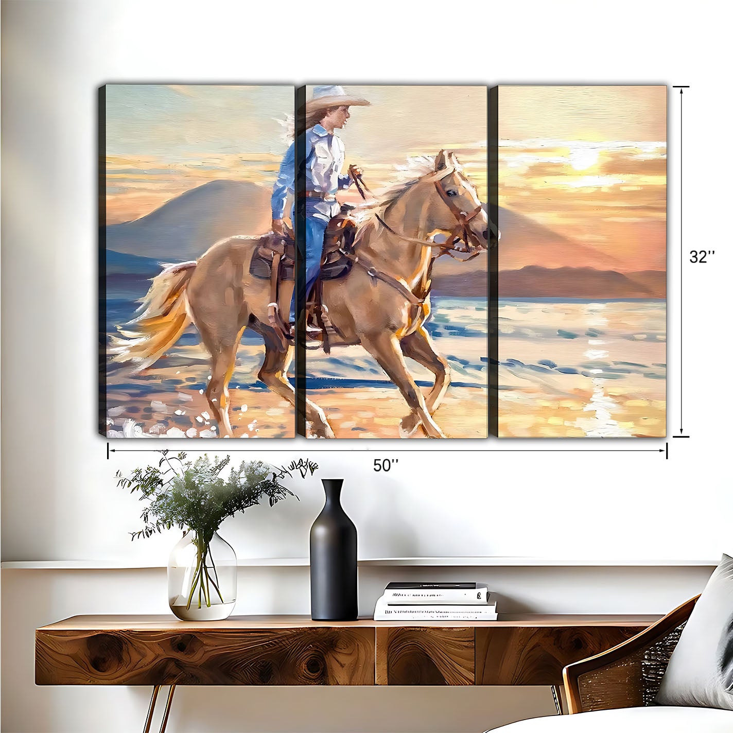 Neutral Abstract Framed Wall Art – Minimalist Line Art for Office or Studio | Liberty Signs #HZ089