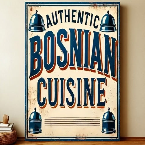8x12 Kitchen Metal Sign – Coffee & Recipe Tin Wall Decor for Homes | Liberty Signs #8032