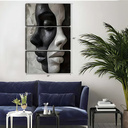 12x18 Neutral Abstract Framed Wall Art – Minimalist Line Art for Office or Studio | Liberty Signs#M3104