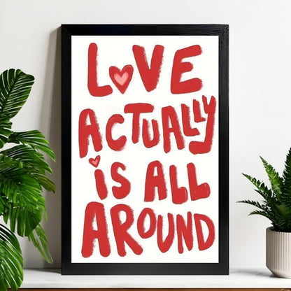 12x18 Neutral Abstract Framed Wall Art – Minimalist Line Art for Office or Studio | Liberty Signs#M3107