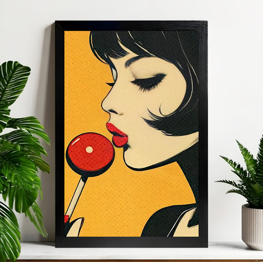Neutral Abstract Framed Wall Art – Minimalist Line Art for Office or Studio | Liberty Signs#M3295