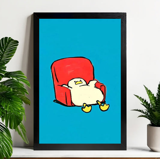 Neutral Abstract Framed Wall Art – Minimalist Line Art for Office or Studio | Liberty Signs#M3303