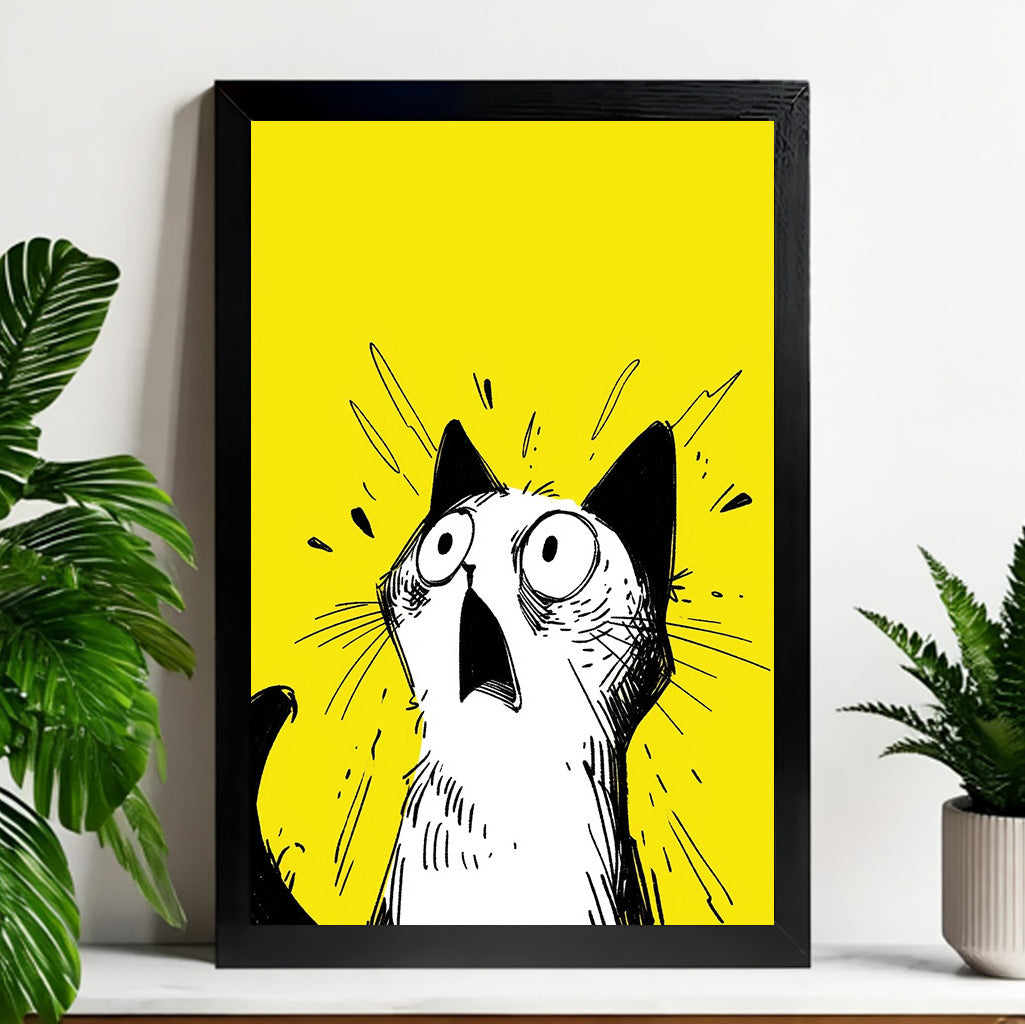 Neutral Abstract Framed Wall Art – Minimalist Line Art for Office or Studio | Liberty Signs#M3306
