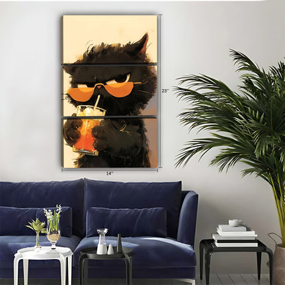 Neutral Abstract Framed Wall Art – Minimalist Line Art for Office or Studio | Liberty Signs#M3421
