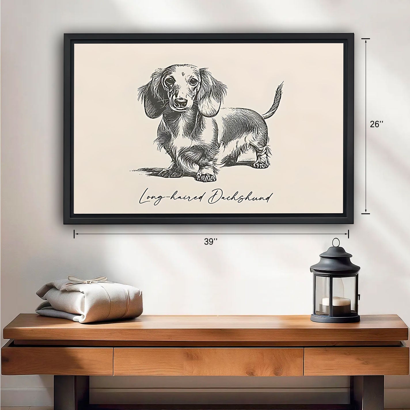 Neutral Abstract Framed Wall Art – Minimalist Line Art for Office or Studio | Liberty Signs#M3466