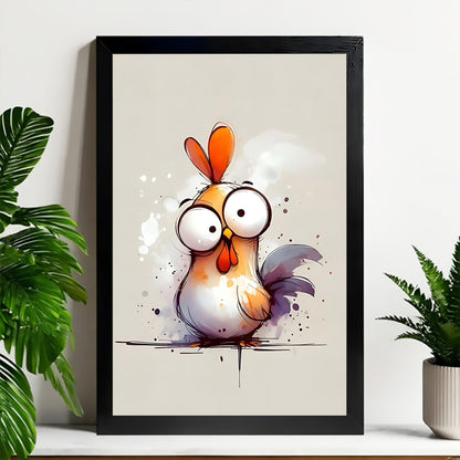 Neutral Abstract Framed Wall Art – Minimalist Line Art for Office or Studio | Liberty Signs#M3546