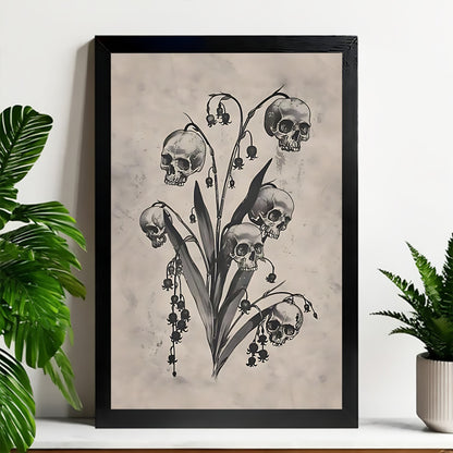 Neutral Abstract Framed Wall Art – Minimalist Line Art for Office or Studio | Liberty Signs#M3549