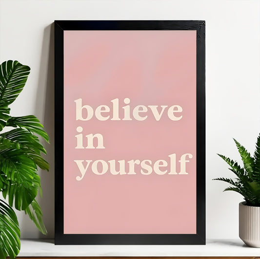 Neutral Abstract Framed Wall Art – Minimalist Line Art for Office or Studio | Liberty Signs#M3554