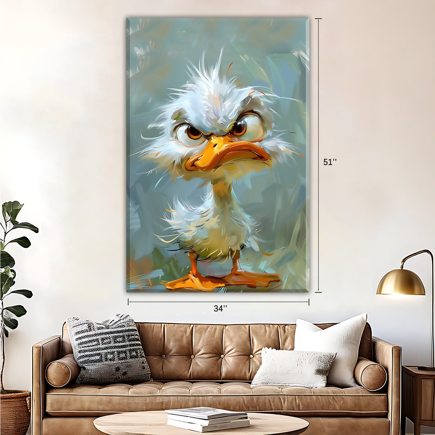 Neutral Abstract Framed Wall Art – Minimalist Line Art for Office or Studio | Liberty Signs#M3566