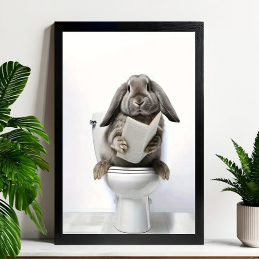 12x18 Black Cat Framed Wall Art – Whimsical Pet-Inspired Print for Kitchen or Entry | Liberty Signs #M7008
