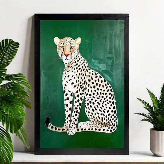 12x18 Black Cat Framed Wall Art – Whimsical Pet-Inspired Print for Kitchen or Entry | Liberty Signs #M7011