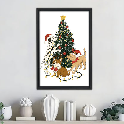 Christmas Wall Art – Festive Canvas Decor for Holiday Homes | Liberty Signs #SZ280