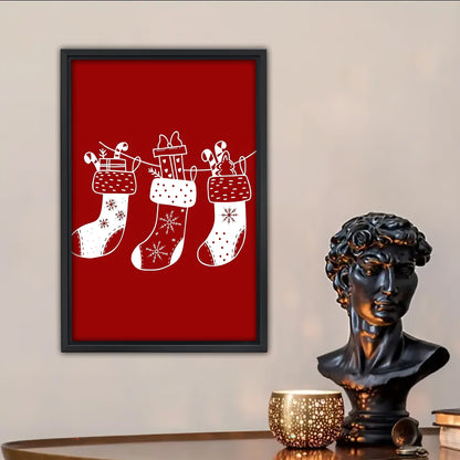 Christmas Wall Art – Festive Canvas Decor for Holiday Homes | Liberty Signs #SZ226