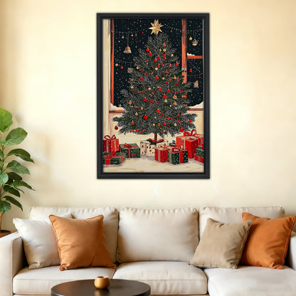 Christmas Wall Art – Festive Canvas Decor for Holiday Homes | Liberty Signs #SZ204