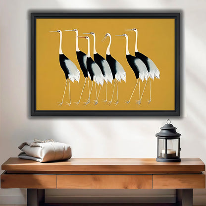 12x18 Neutral Abstract Framed Wall Art – Minimalist Line Art for Office or Studio | Liberty Signs #M3139