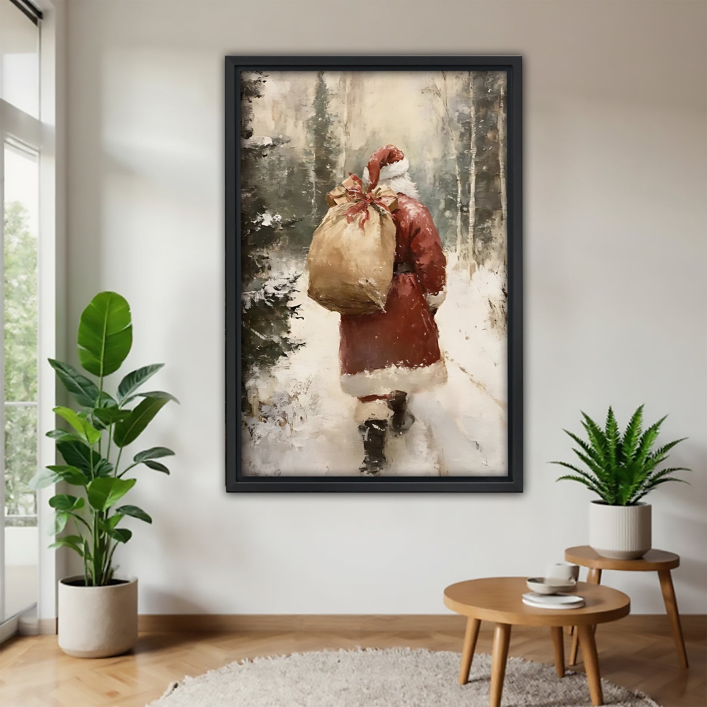 Christmas Wall Art – Festive Canvas Decor for Holiday Homes | Liberty Signs #SZ195