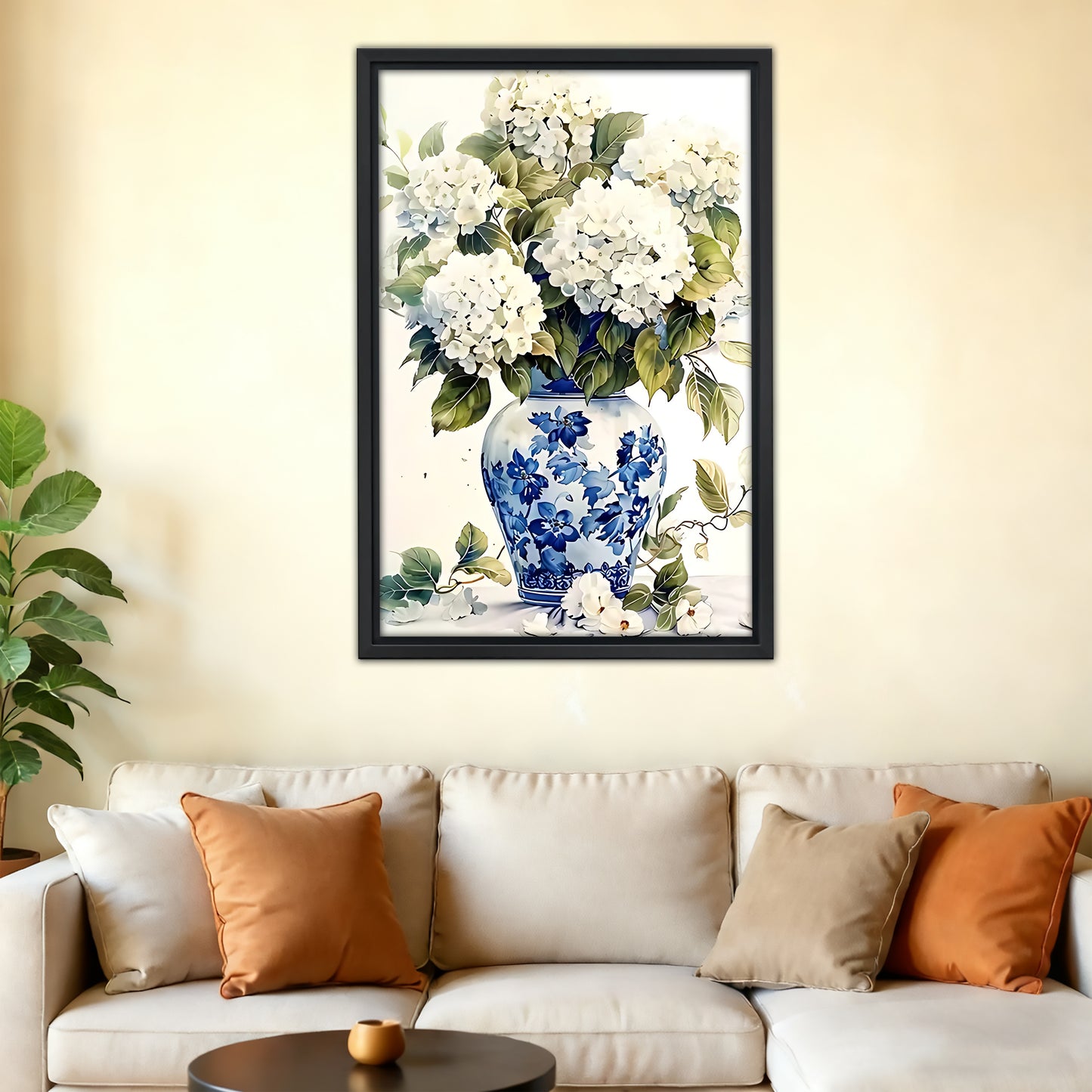 Neutral Abstract Framed Wall Art – Minimalist Line Art for Office or Studio | Liberty Signs #SZ203