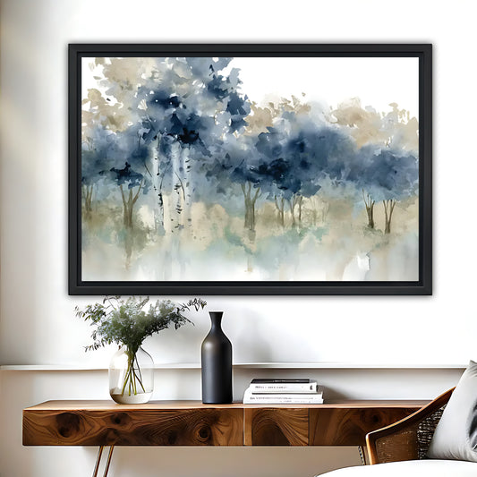 Ink Landscape Art - Canvas Wall Art - Landscape Design Living Room Decor|Liberty Signs #HZ039