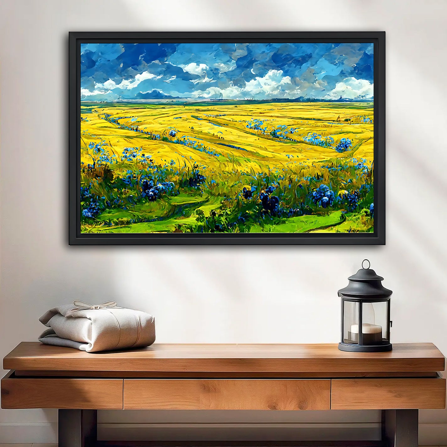 Oil Painting Landscape Art -  Canvas Wall Art - Landscape Design Living Room Decor |Liberty Signs #HZ004