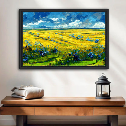 Oil Painting Landscape Art -  Canvas Wall Art - Landscape Design Living Room Decor |Liberty Signs #HZ004