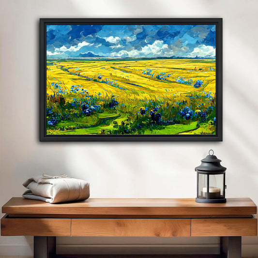 Oil Painting Landscape Art -  Canvas Wall Art - Landscape Design Living Room Decor |Liberty Signs #HZ004