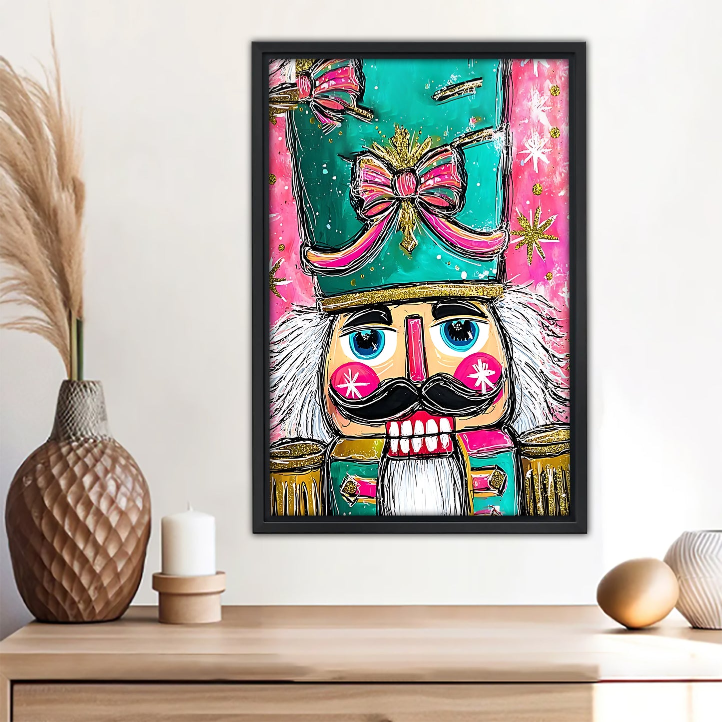 Christmas Wall Art – Festive Canvas Decor for Holiday Homes | Liberty Signs #SZ141