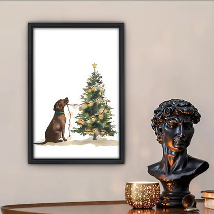 Christmas Wall Art – Festive Canvas Decor for Holiday Homes | Liberty Signs #SZ155