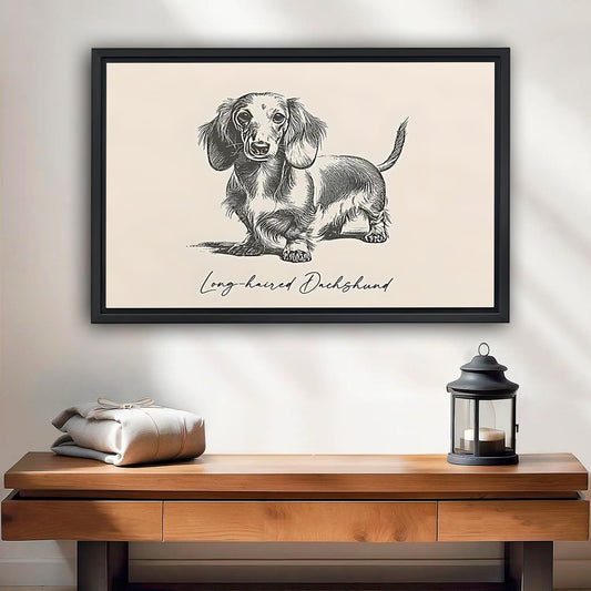 Neutral Abstract Framed Wall Art – Minimalist Line Art for Office or Studio | Liberty Signs#M3466