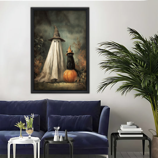Halloween Collection -  Canvas Wall Art - Holiday Living Room Decor | Liberty Sign #SZ028