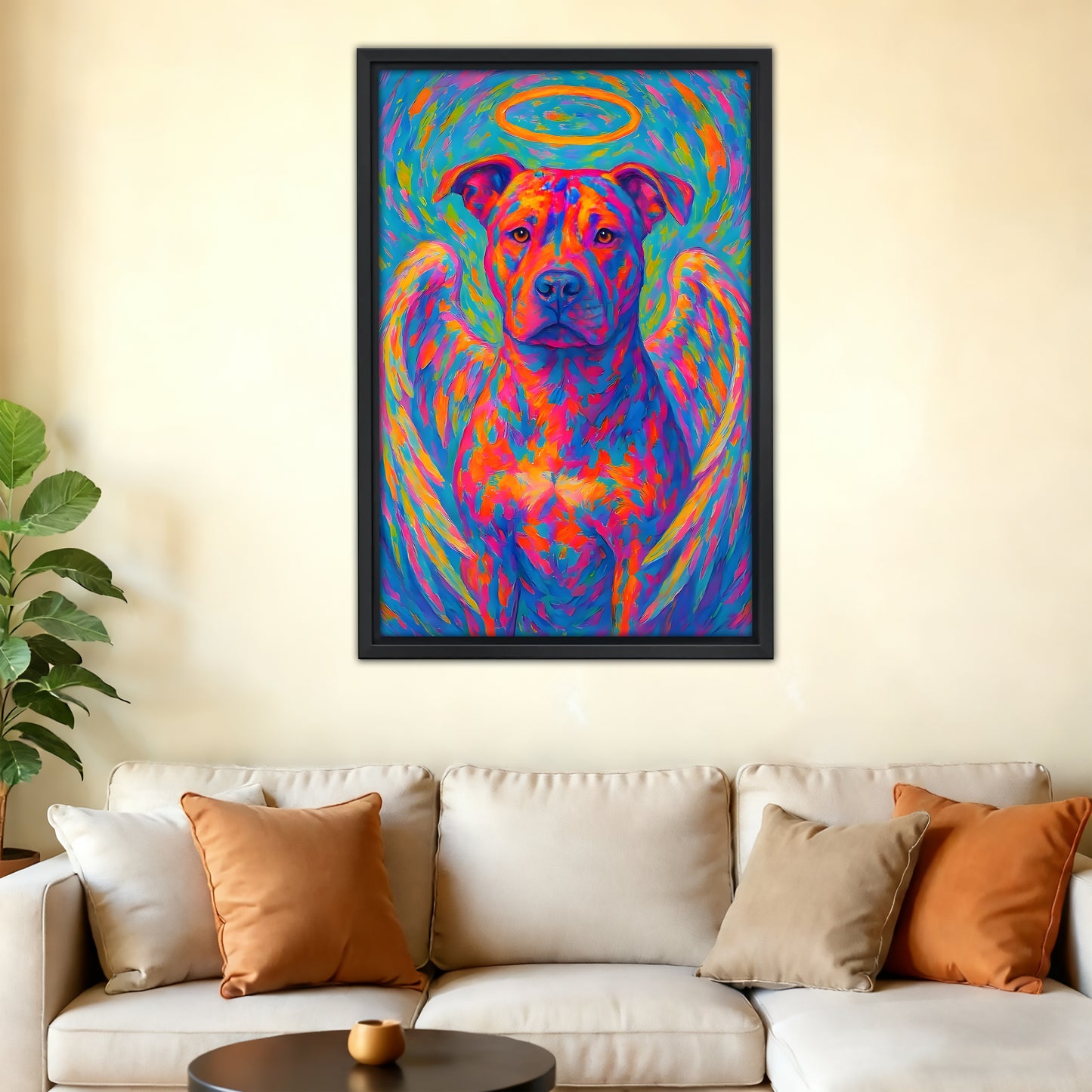 Neutral Abstract Framed Wall Art - Minimalist Line Art for Office or Studio Liberty Signs#SZ061